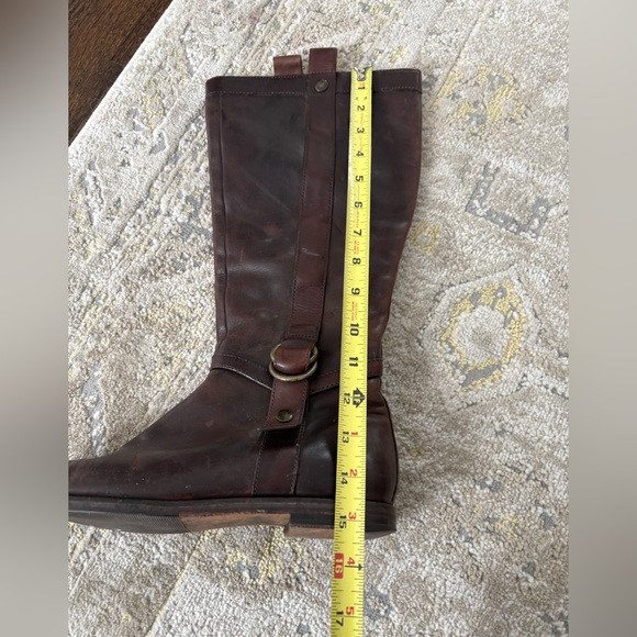 Cole Haan Brown Leather Riding Boots - Picture 11 of 13